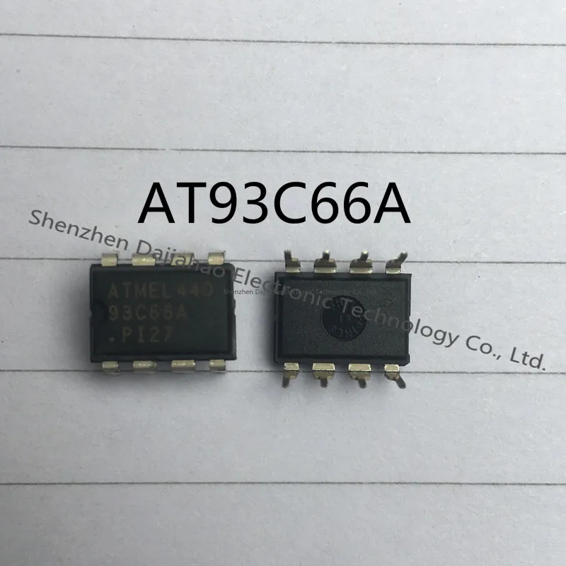 5pcs/lot AT93C66A  AT93C66A-10PU-2.7 AT 93C66  patch dip-8 memory ic chips