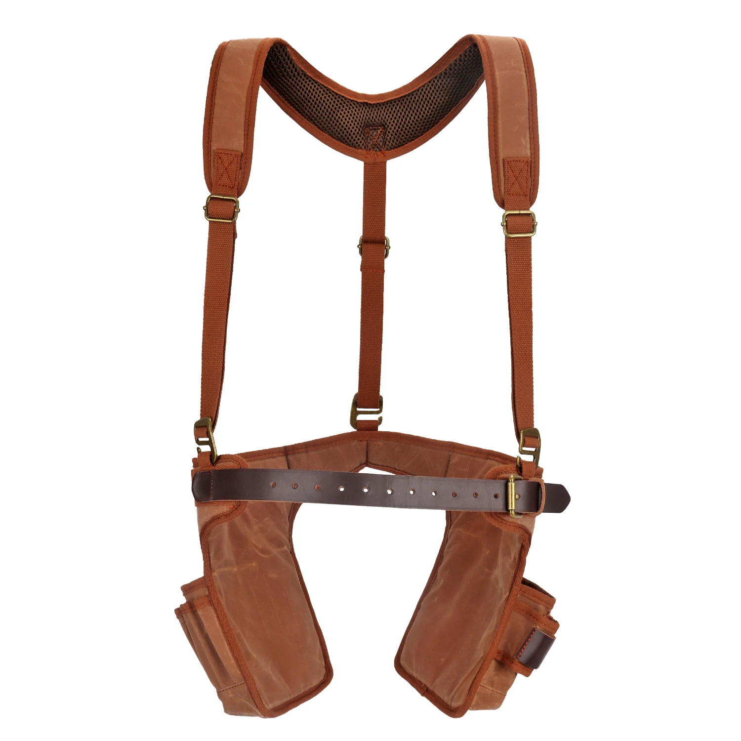 Tourbon Carpenter’s Tool Belt with Suspenders Padded Cooling Mesh Framers Rig Electrician's Combo Apron Tool Hammer Pouch Bag