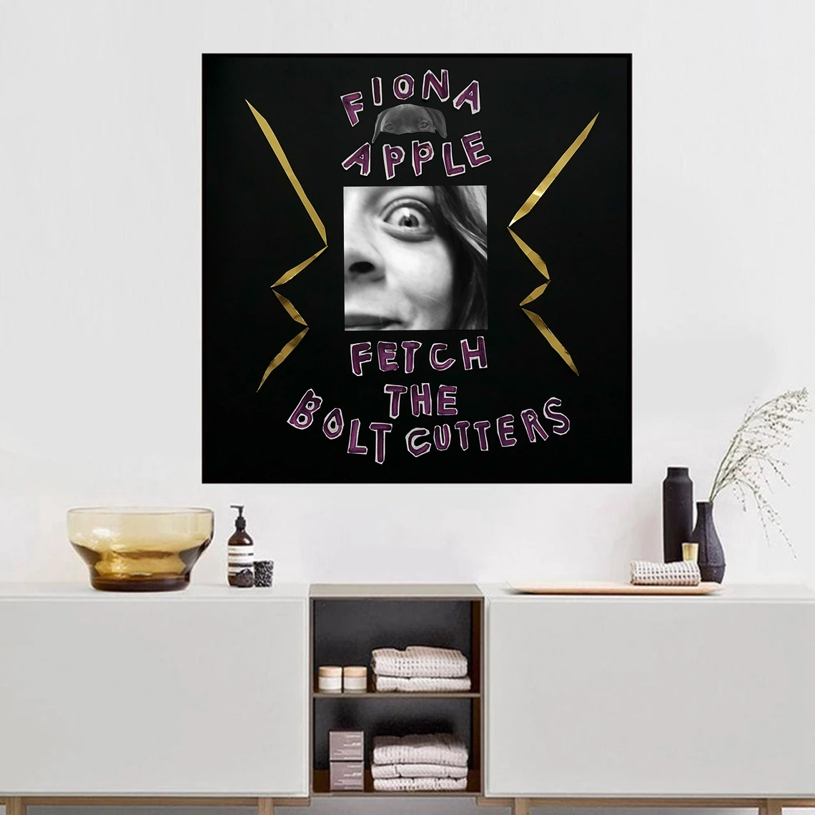 Fiona Apple Fetch The Bolt Cutters Music Album Poster Canvas Print Home Decoration Wall Painting ( No Frame )