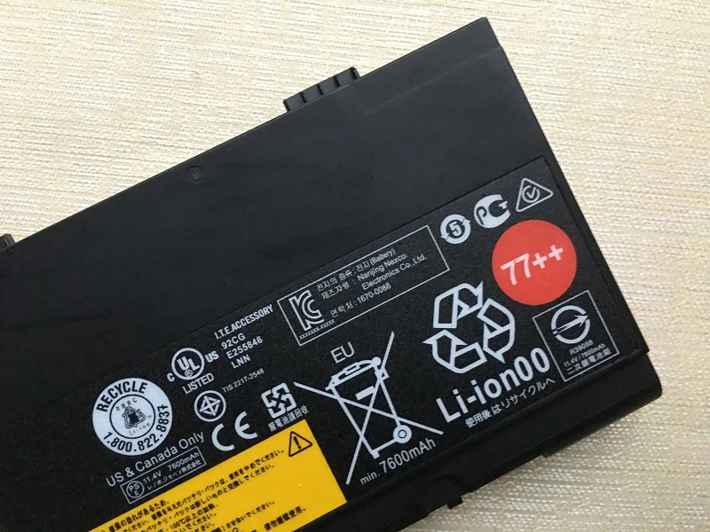 Imagem -04 - Supstone Original 01av495 01av496 L17l6p51 L17m6p51 Bateria do Portátil para Lenovo Thinkpad P50 P51 P52 Sb10k97634 Sb10k97635 00ny493
