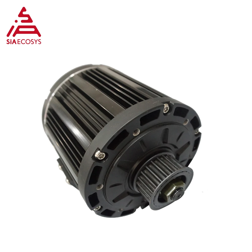 QS Motor 138 3kw 72V 100KPH Mid Drive BLDC  Motor 3000w Power Train Belt Design V1 Type /V2 Type