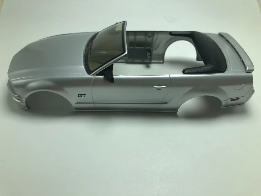 Mustang Convertible Car Body Shell 98mm Wheelbase for 1:28 RC Car Mini-Q Mini-Z Iw02 AWD MR02 MR03 iw04m Kyosho