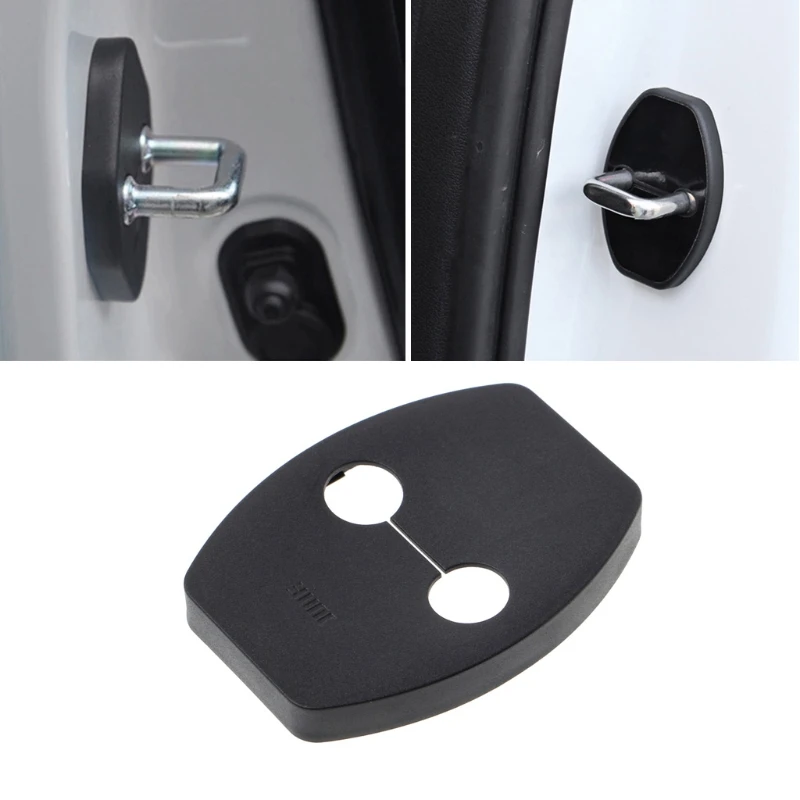 Car Door Lock Cover Protection For Toyota Highlander Camry Corolla EZ Vios RAV4 Venza Sienna Yaris Prius for car accessories