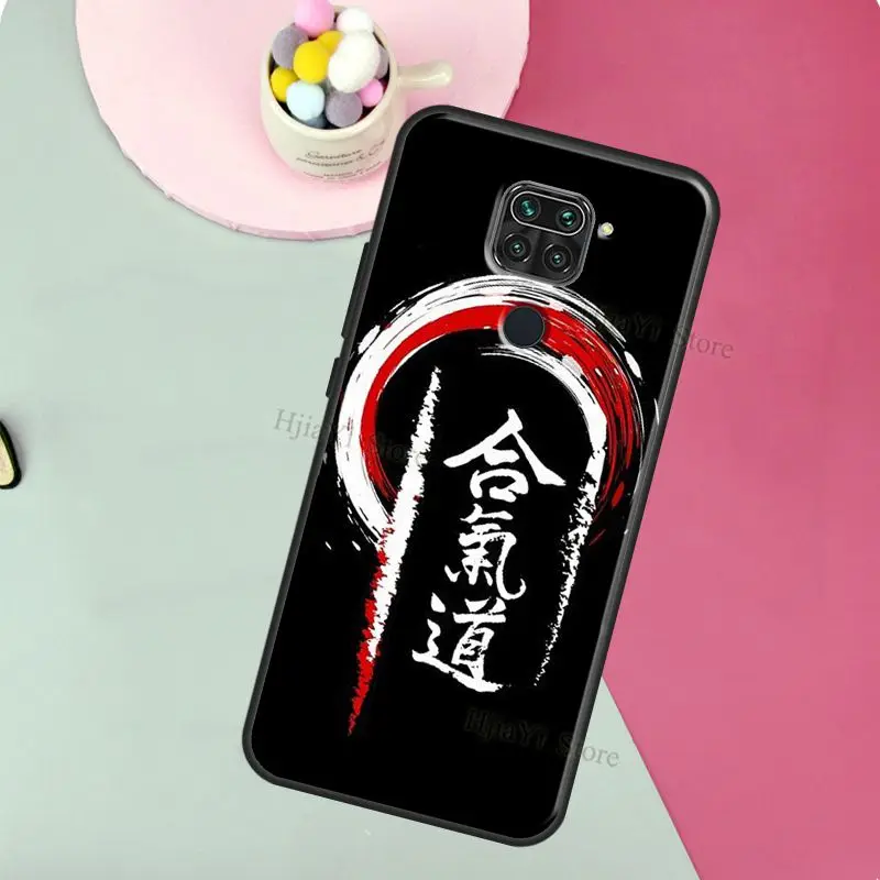 Aikido Japanese Martial For Redmi Note 11 Pro Case For Redmi Note 9 8 10 Pro 9S 10S Cover For Redmi 10 9 9C 9A 9T