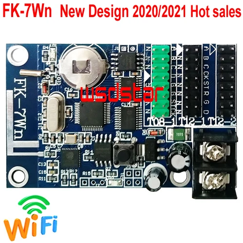 FK-7Wn WIFI LED Controller Card: Análise Completa e Recomendação para Displays de LED Profissionais em 2025