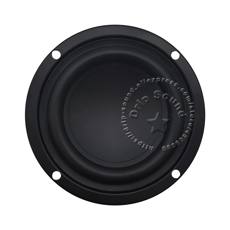 جهاز صوت ستيريو HiFi من الدرجة النارية ، صوت جهير متوسط ، مكبر صوت ، مكبر صوت ، حافة مطاطية ، ضربة طويلة ، أو "، 4 أوم ، 8 أوم ، 25 واط ، 89 ، ثقيل"