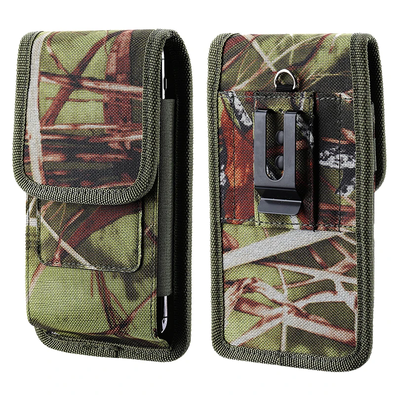 4.7-6.9 inch Outdoor Camouflage Bag Mobile Phone Tactical Waist Bag For iPhone 13 12 11 Pro Max X 8 7 6 6S Plus 5 5S SE Case