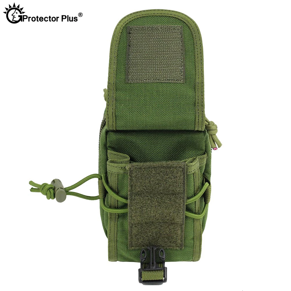 Protector Plus Camo Civilian Accessory Bag Waterproof Tactical Molle Pouch Outdoor Travel Hunting Camping Mobile Phone Sport Bag