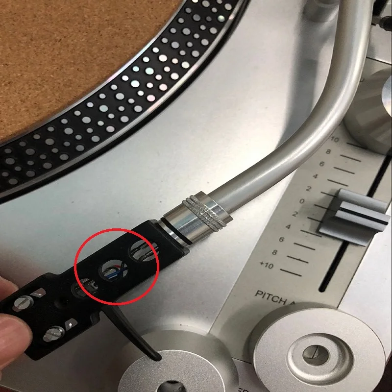 4 шт. универсальные серебряные провода, разъем для проводов, кабель для штифтов 1,2-1,3 мм, проигрыватель, проигрыватель, проигрыватель, проигрыватель проигрывателей, тонорма