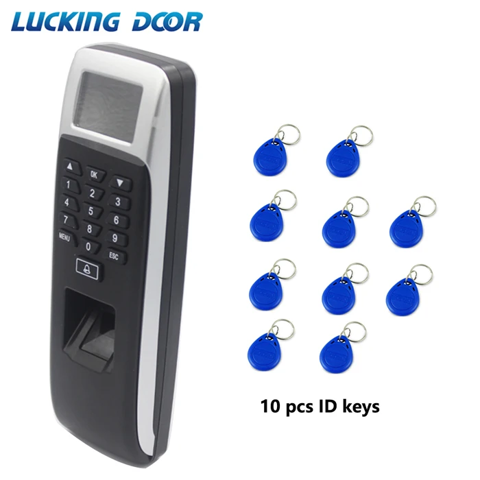 

LUCKING DOOR Fingerprint Access Control Employee Time Attendance Access Control RFID Biometric Access TCP/IP USB port 3000 User