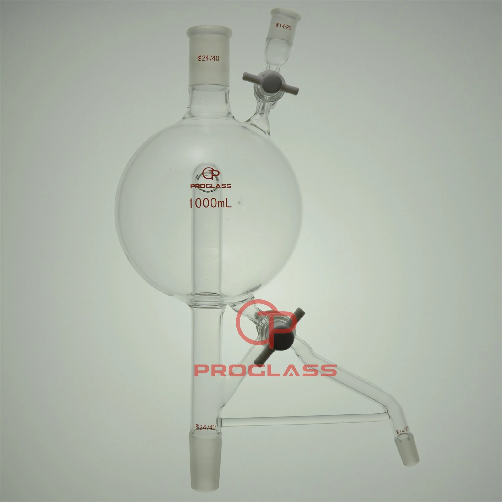 Laboratory Glass Distillation Heads,Solvent,new Modified,Top 24/40,Side 14/20