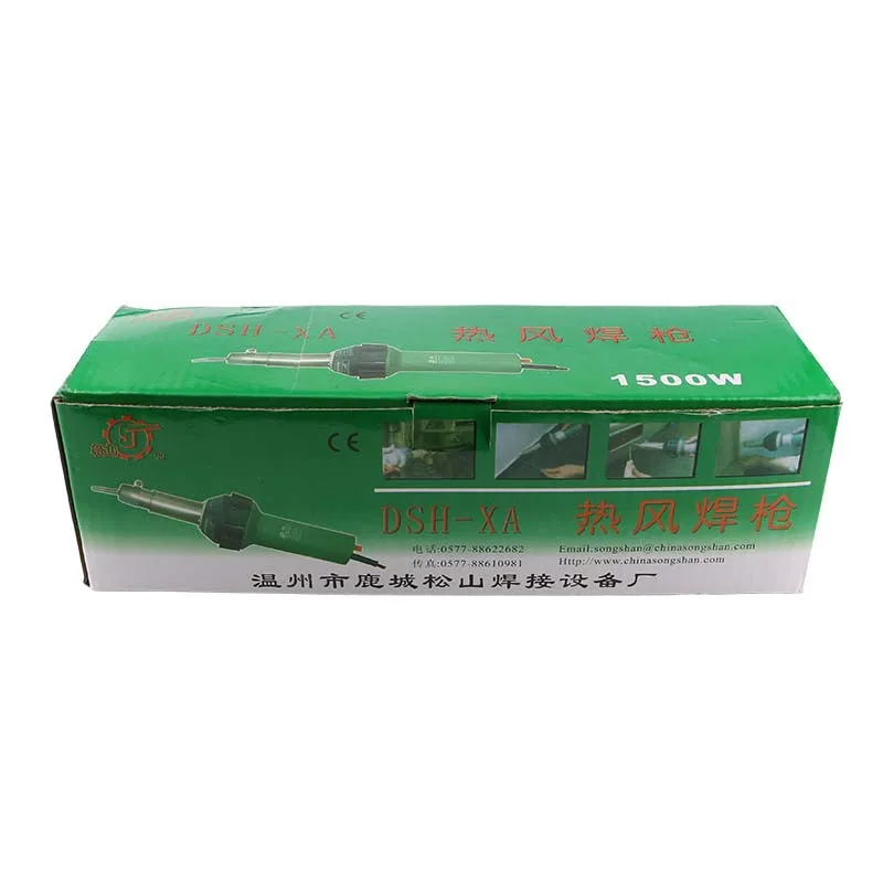 220V 1500W อิเล็กทรอนิกส์ปืนเชื่อมพลาสติกความร้อนชุดเครื่องมือ + หัวฉีดแบบบูรณาการ PVC PP PPR พิเศษเชื่อมปืนสำหรับชั้นวัด