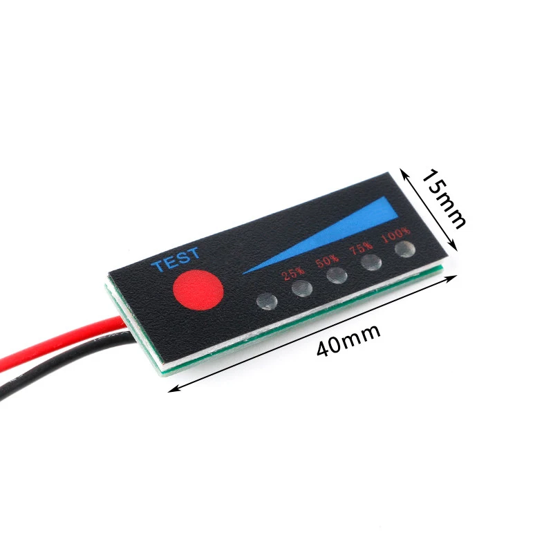 Lithium Battery Capacity Indicator Board 1S 2S 3S 4S 5S 6S 7S 4.2V-29.4V Li-po Li-ion Power Display Charging Charger LED Tester