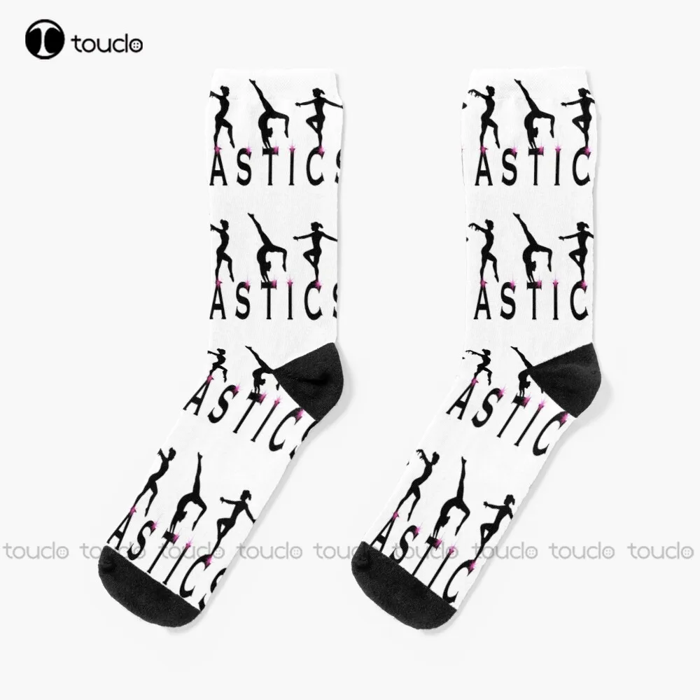 

Gymnastics Socks Women Socks Christmas New Year Gift Custom Gift Unisex Adult Teen Youth Socks 360° Digital Print Women Men Sock