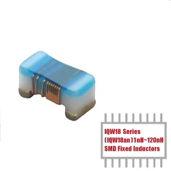 MY GROUP-Inductor de bobina fija sin blindaje, 100 piezas serie LQW18 (LQW18AN), 2.2nH- 470nH, 0603 SMD