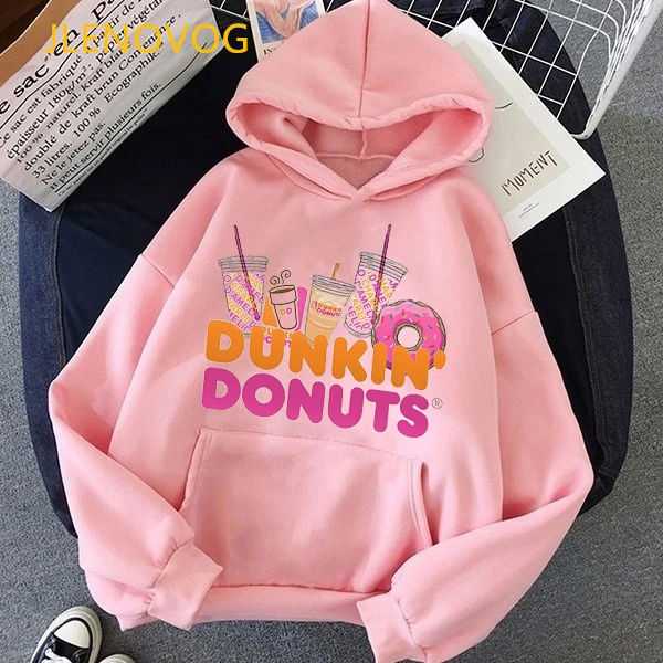 New Arrival 2023 Pink Hoodie Women\'S Clothing Funny Charli Damelio Coffee Graphic Print Sweatshirt Winter Clothes Jumper