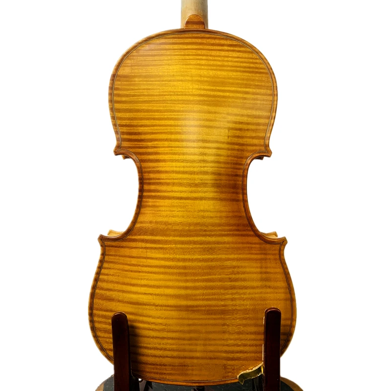 

Free shipping Strad style SONG Master full size 4/4 violin ,Whole best flamed back, Indonesia A grade ebony accessories#15205