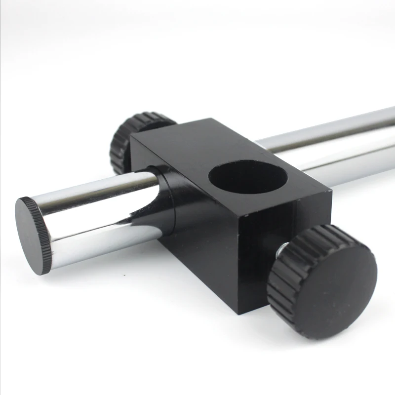 Diameter 25mm Heavy Duty Multi Axis Adjustable Metal Arm Support For Video Industry Microscope Table Stand Part Holder