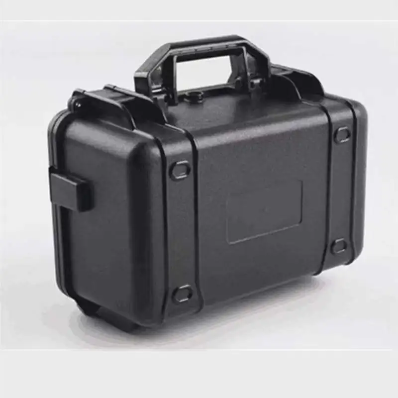 Portable Toolbox Plastic Waterproof Dry Tool Box Safety Equipment Storage Case Equipment Instrument Box Shockproof with Sponge