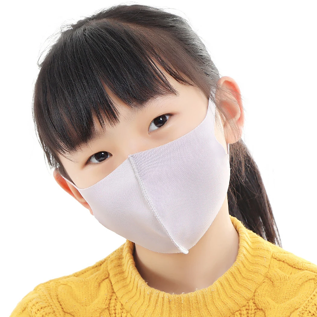 Mouth Mask For 6-13 Years Kids Children Anti Pollution Mask PM2.5 Air Dust Face Masks Washable and Reusable Mouth Cover