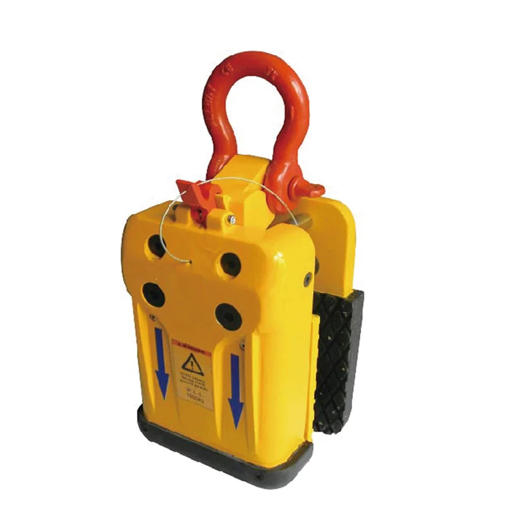 1000kg Stone Slab Lifting Clamp Granite Marble Lifting Slab Lifter with Black Rubber