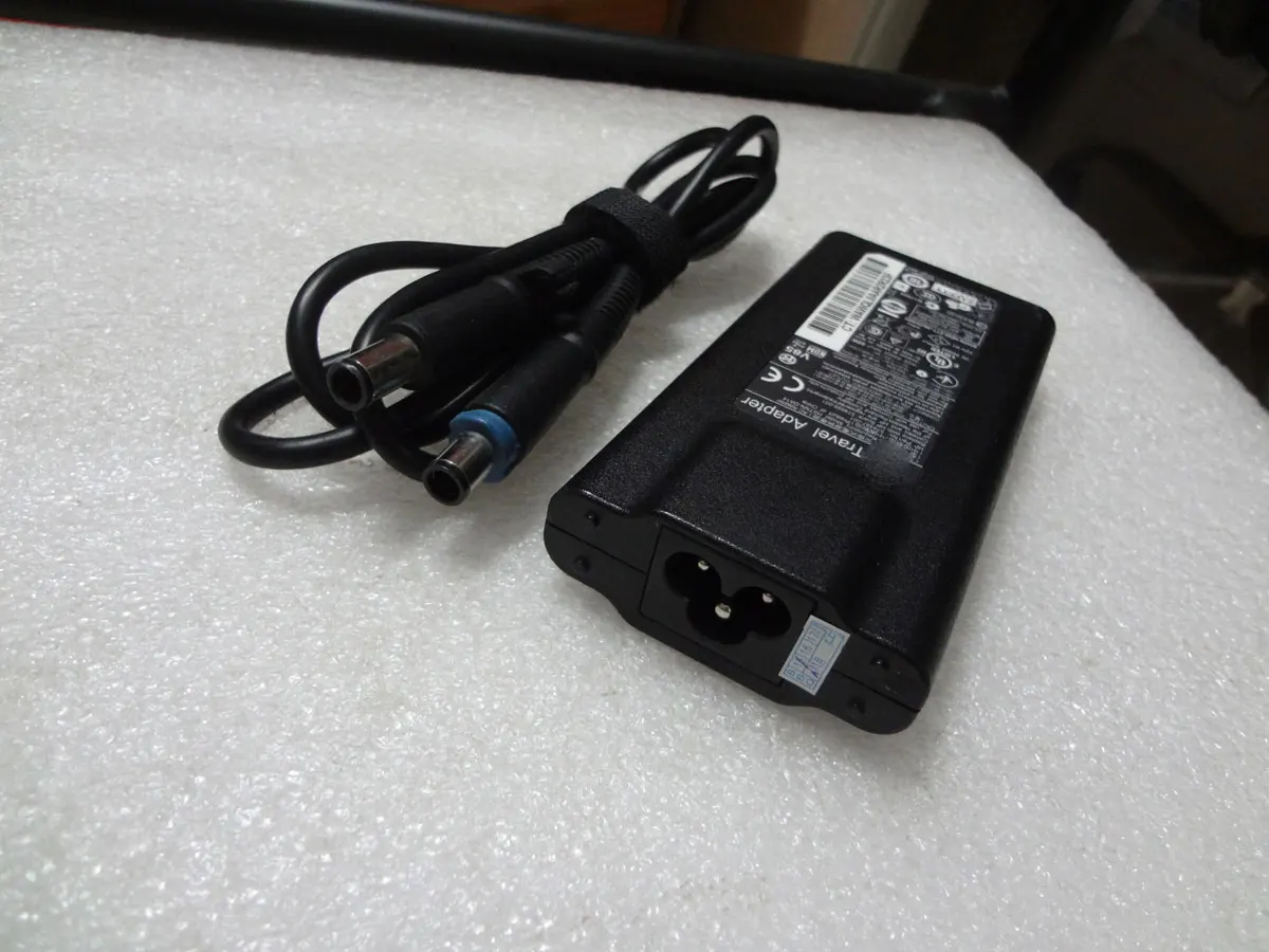 OEM 슬림 19.5V 3.33A 65W 574487-001 574638-001 HP Pavilion 23-g010 AIO PC 용 여행용 어댑터