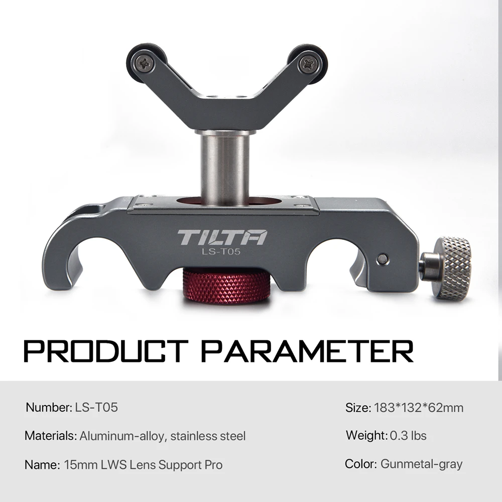 TILTA 15MM lens Support LS-T03 LS-T05 19MM Pro Lens Support LS-T08 LS-T07 for Long Zoom Lens Supporter Bracket