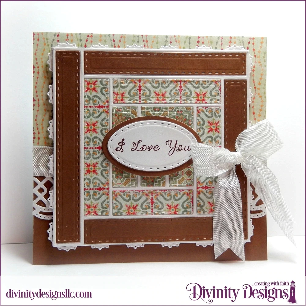 Log cabin quilt Metal Cutting Dies  Embossing Scrapbooking Stencil Craft Cut Die For DIY Card Crafts Handmade image 4
