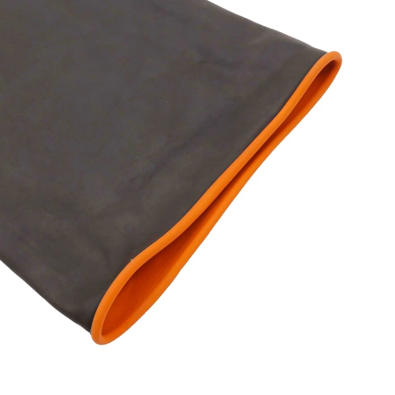 55cm Zware Chemische Slip Rubberen Handschoen Homebrew Zuur Olie Slip Latex Handschoenen Voor Thuis Industrie Veiligheid Werkhandschoenen