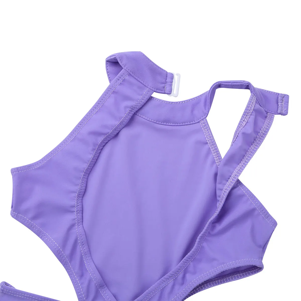 TiaoBug Bé Gái Dây Khoét Eo Ba Lê Leotards Vũ Mặc Trẻ Em Thể Dục Dụng Cụ Leotard Bodysuit Trẻ Tập Sân Khấu Vũ Trang Phục