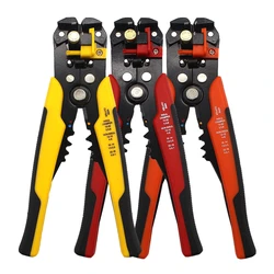 HS-D1 Automatic Wire Stripper Multifunctional Crimper Cable Cutter Stripping Crimping Pliers Cutting Terminal 0.2-6.0mm2 Tools