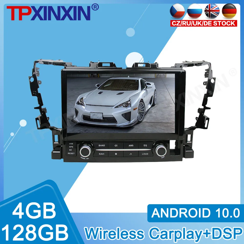 Android 10 4G+128GB For Toyota Alphard 2015 2016 2017 2018 Automatic Car DVD Multimedia Player Radio GPS Navigation Head Unit