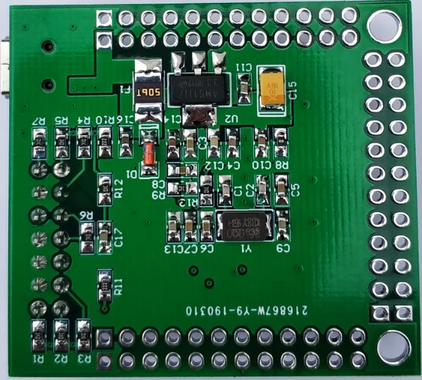 Minimum Size of Four-Layer Board of Minimum System Board Core Board of TMS320F28069 DSP