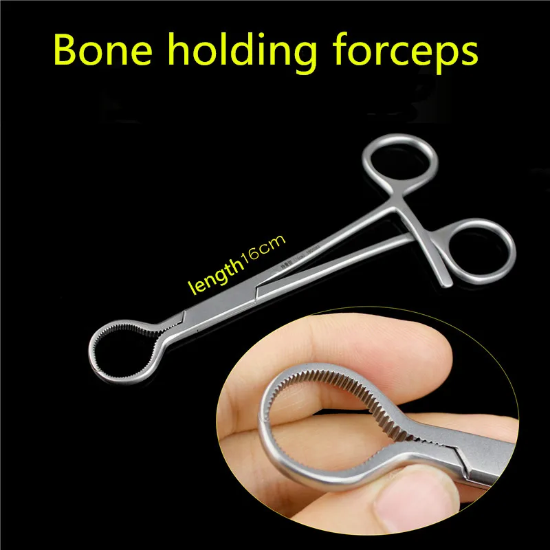 

Orthopedic instrument medical bone holding forcep ulna radius fibula finger Metacarpal fracture round circular reduction forceps