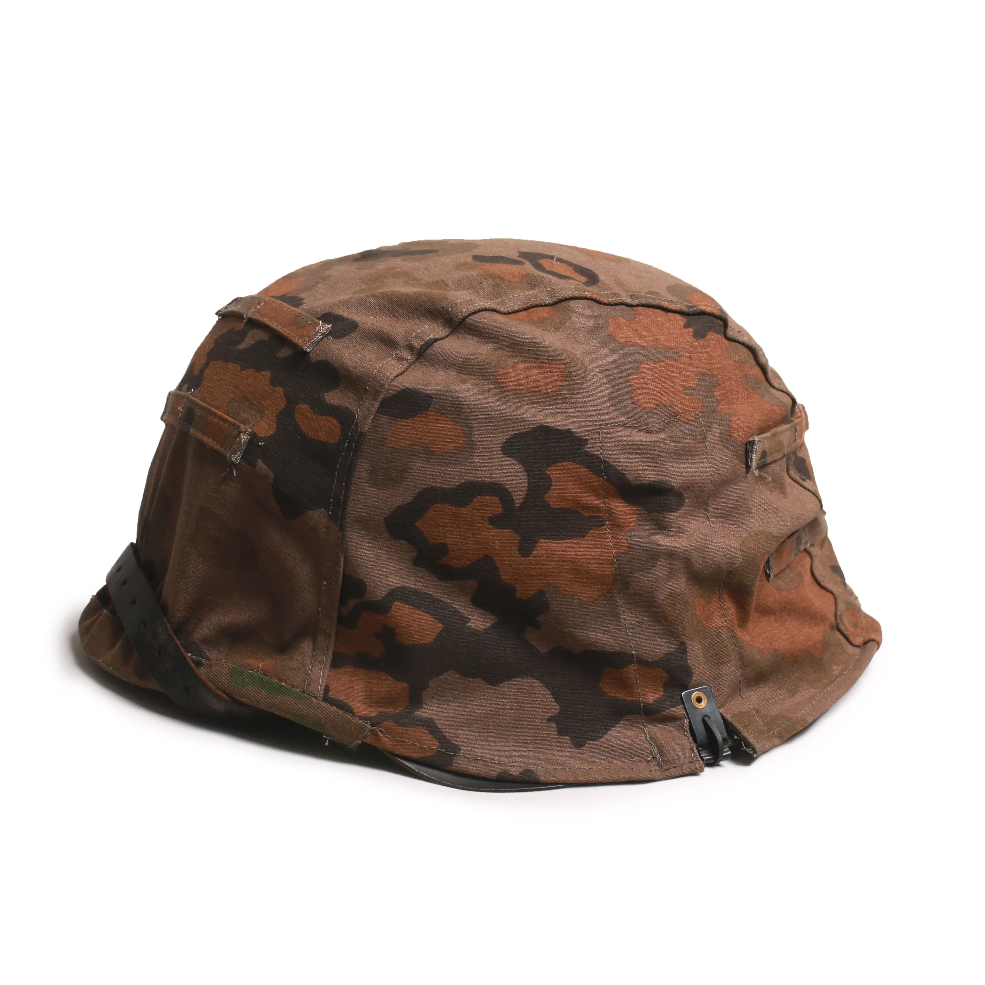 WW2 E.M.D Germany .Oak leaf camouflage helmet cover