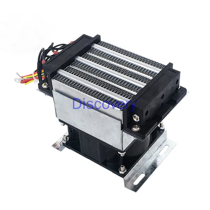 220V 400W Insulated Ceramic PTC Electric Heater Constant Temperature Air Heater Body with Fan Fitting 125*80