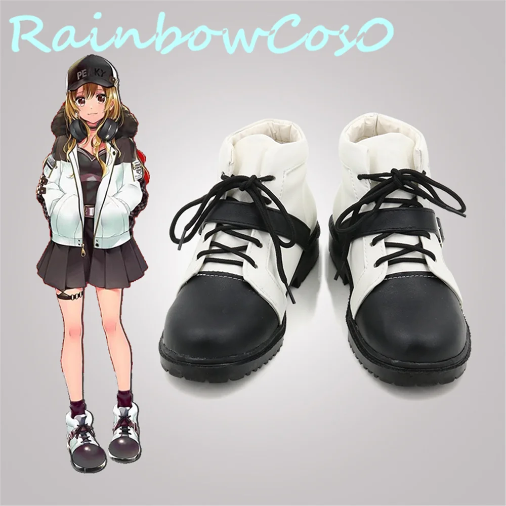 D4DJ Groovy Mix Peaky P key Yamate Kyoko Cosplay Shoes Boots Game Anime Carnival Party Halloween RainbowCos0 W1909