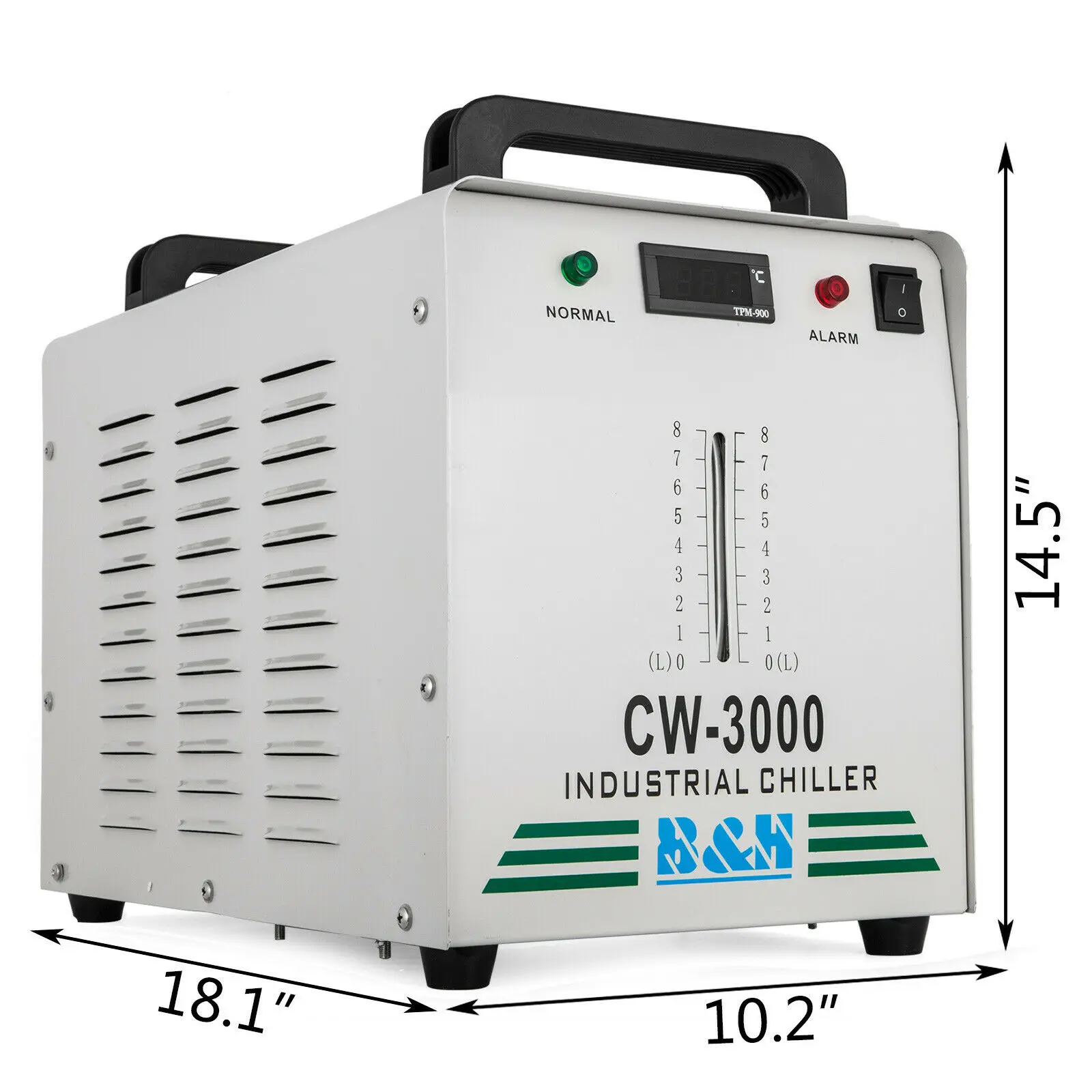 Imagem -06 - Vevor 220v Cw3000 Thermolysis Refrigerador de Água Industrial Chiller para Cnc Laser Gravador Máquinas Gravura 60w 80w