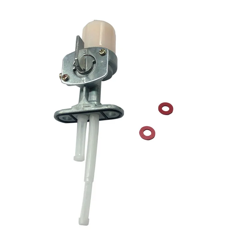 Interruptor do tanque de combustível da motocicleta gn125, interruptor de torneira de óleo petpeniano para suzuki 125cc gn 125 peças de reposição do motor