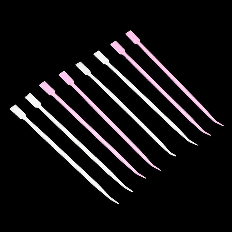 20Pcs Plastic Eyelash Perm Lifting Eyelashes Tool Clean Up Rods Beauty Makeup Lamination Eyelashes Separating Tool