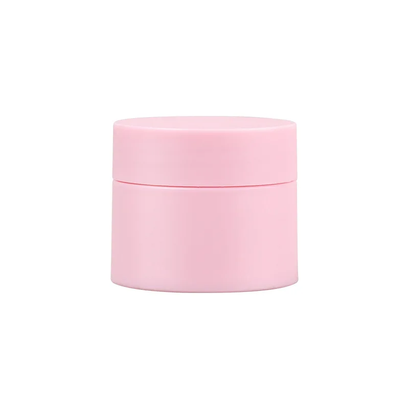 10Pcs/Lot 5g Plastic can Cosmetic Empty Jar Pot Box Nail Art Gel Powder Bead Storage Container Round Pink Makeup Tools Portable