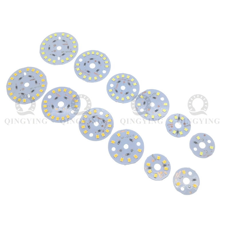 10pcs DC12V LED 3W 6W 9W 12W 15W 18W 2835 SMD Lamp Plate Needn't Driver Connect Light Source White/ Warm White Lamp Panel