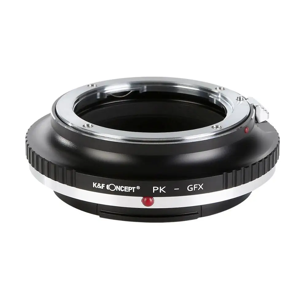 K&F Concept PK-GFX Adapter for Pentax K PK Mount Lens to Fuji GFX 50S 50R GFX100 GFX Mount Medium Format  Camera Lens Adapter