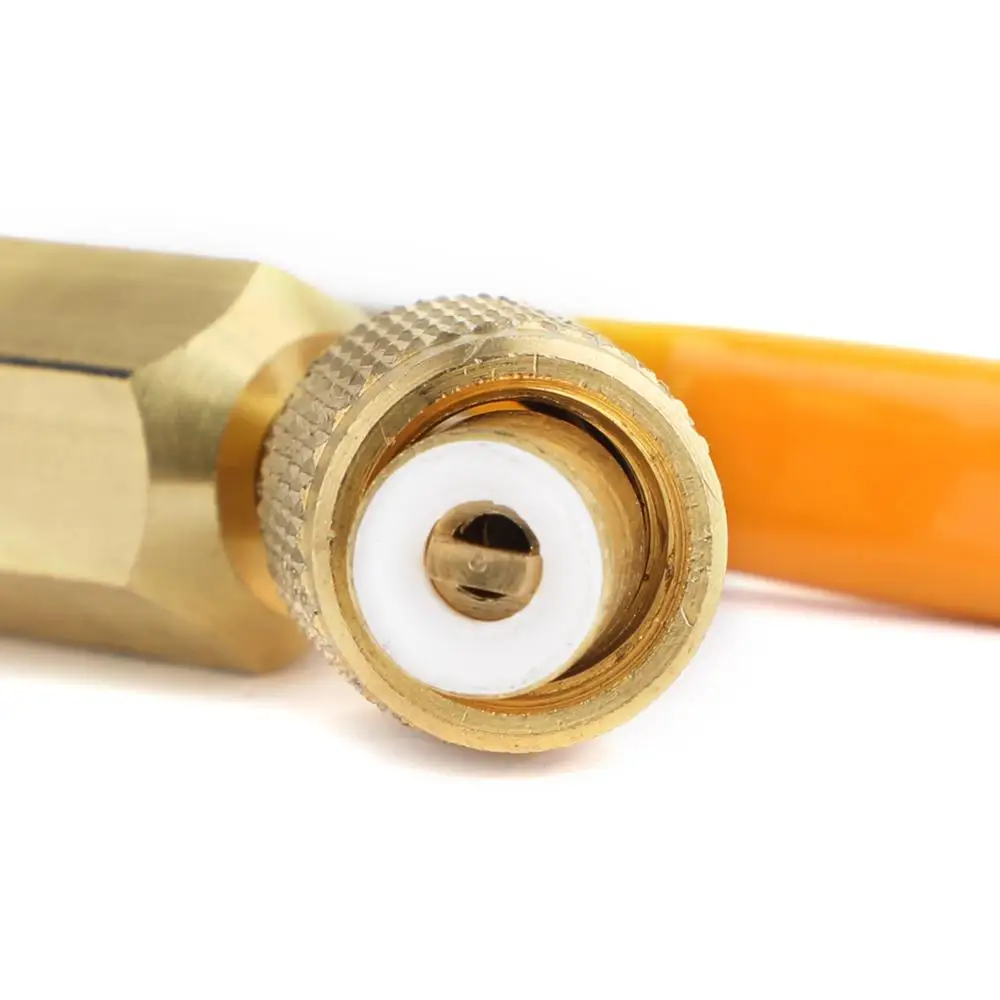 Areyourshop 3pcs Air Conditioning Refrigerant Shut Valves for 1/4" AC HVAC  R410A R134A Auto Tools