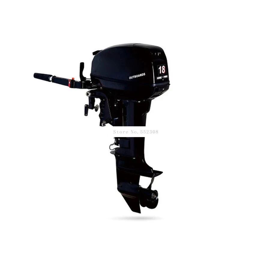 

18 Horsepower Boat Outboard Engine Water Cooling System Outboard Motor 2 strok Gasoline Fuel Motor For Inflatable Boat