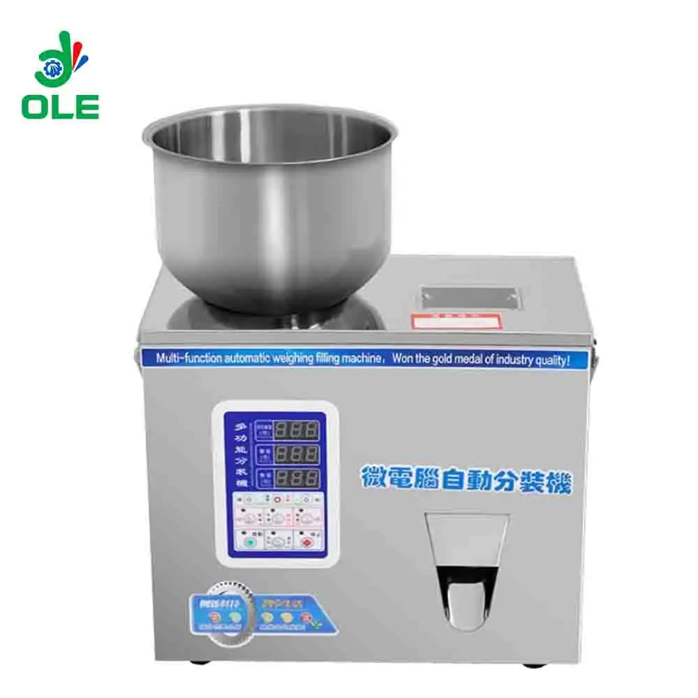 

Small Semi Automatic 2-100g Flour Powder Weighing Spice Filling Machine