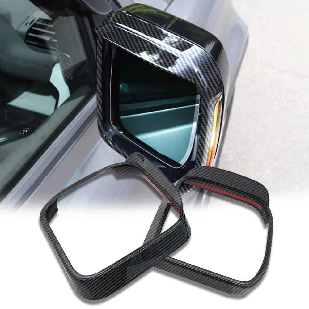 

Car Rearview Mirror Rain Water Rainproof Eyebrow Cover Side Shield For land rover defend 2020 2021 2022