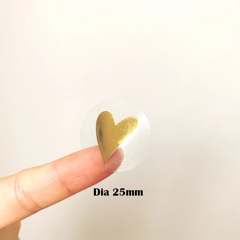 160 Stück/Los Runde Herz-Geschenk-Siegel-Etiketten, selbstklebende Kraftpapier-Siegel-Aufkleber für Backwaren, lustige DIY-Arbeiten – Detail 29