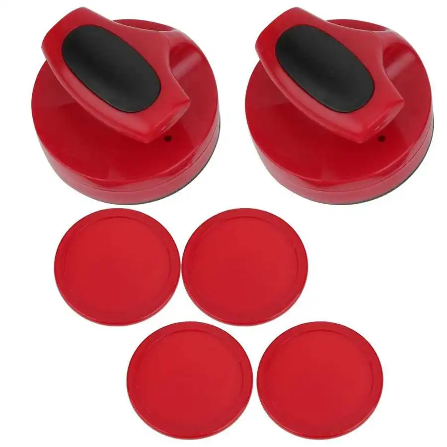 Pushers  Puck Hockey Game Table 94MM Slider Pusher Set with 4 Pucks Hockey Accessories