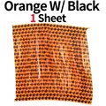 Naranja Negro 1 Hoja